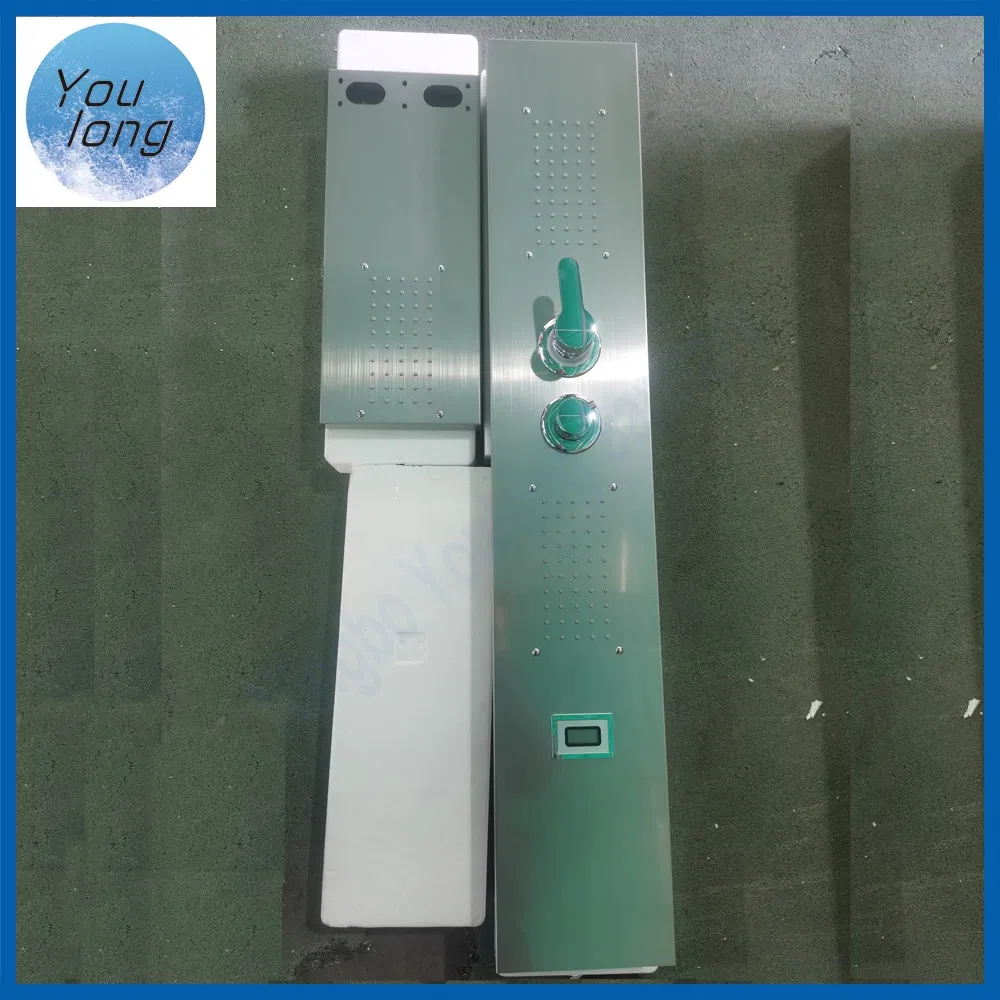 Wall Mounted Multifunctional SPA Stainless Steel LED Shower Panel