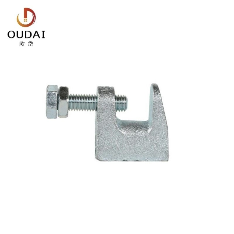 Oudai Rigid Adjustable Forging Casting Top Beam Connection Fixed Beam Clamp