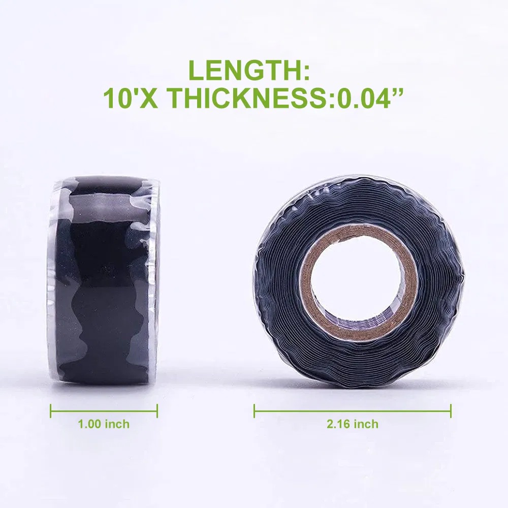 Free Sample Self Fusing Tape Self-Fusing Silicone Tape Silicone Rubber Silicone Double-Sided Adhesive Tape