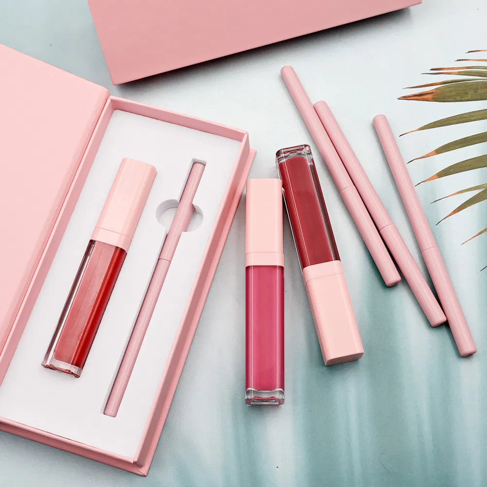 Private Label Matte Liquid Lipstick Lip Liner Kit Waterproof Long-Lasting Vegan