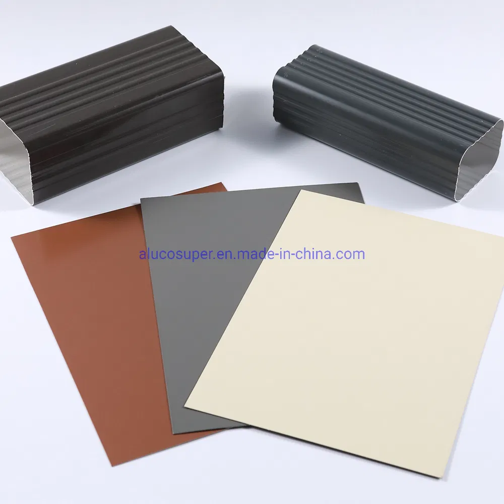 Gutter Application Seamless Aluminum PE Coating Aluminium Coil
