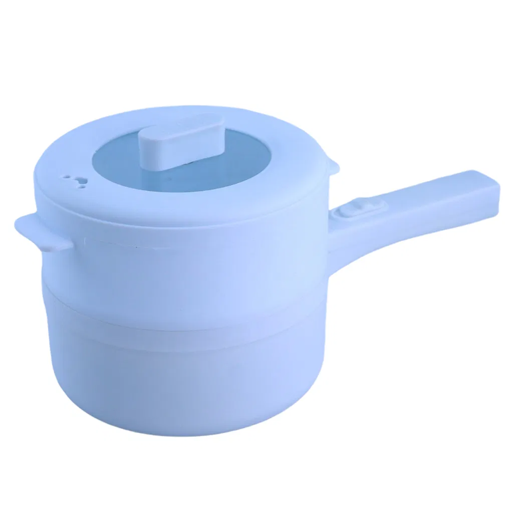 High Quality Compact White Electric Small Pot for College Students Dormitory Cooking Solution