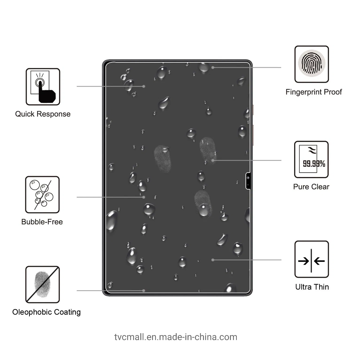 Защитное стекло Samsung Galaxy Tab A8 10.5 (2021) Ultra Clear
