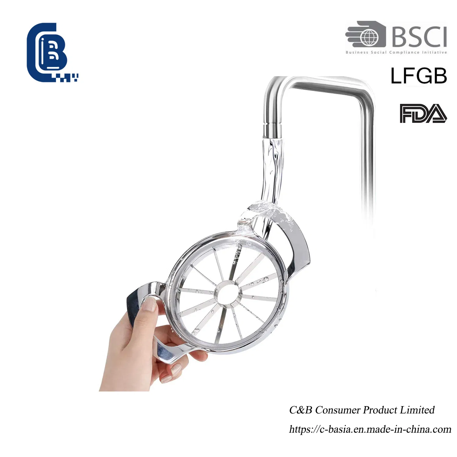 Stainless Steel Blade Apple Slicer Corer Fruit Vegetables Cutter Kitchenware Kitchen Gadgets