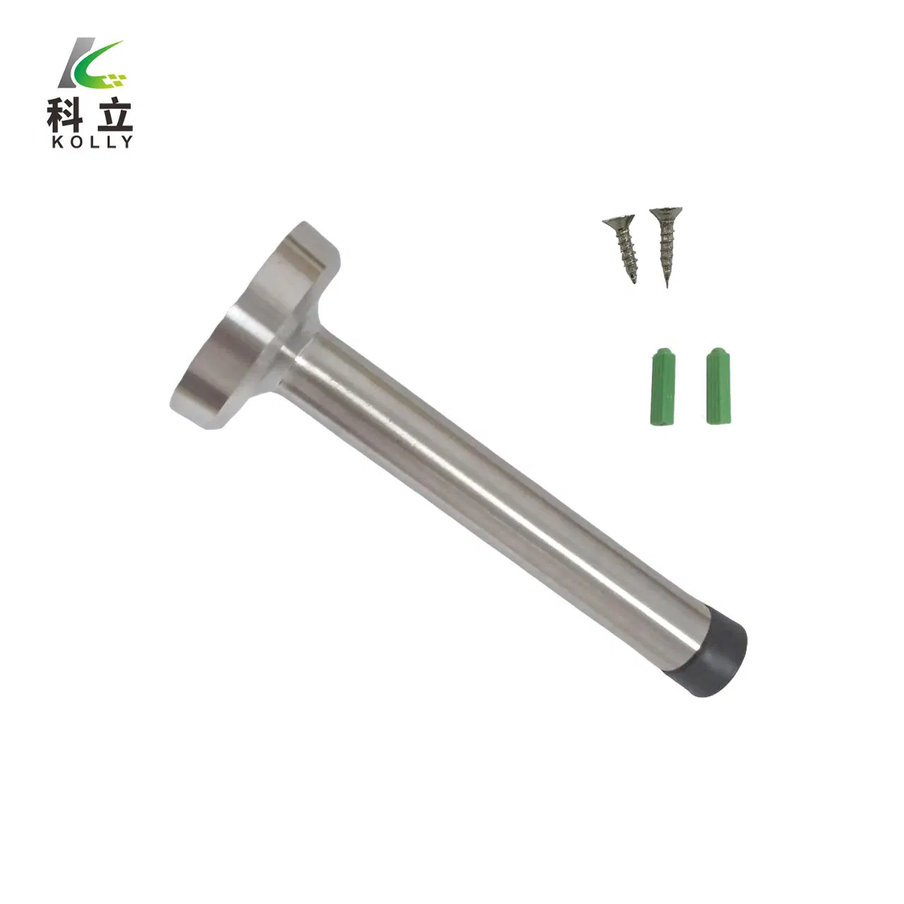 Reliable Wall Mounted Door Stopper with Premium Rubber and Steel