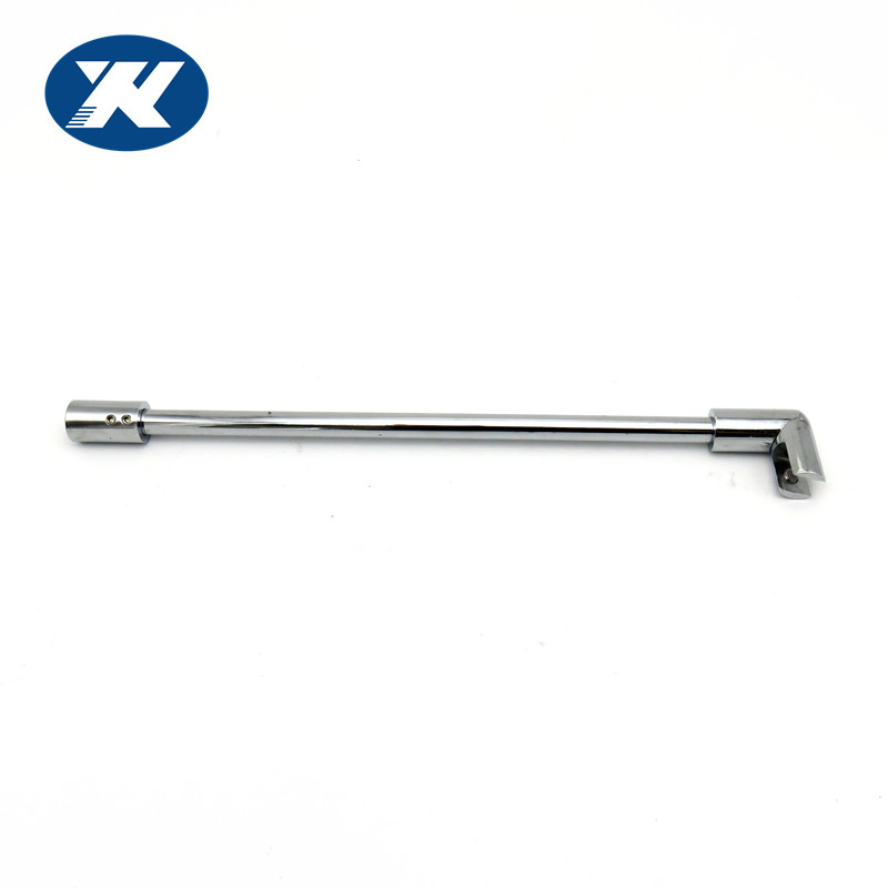 Угловой держатель для стекла в душевую кабину