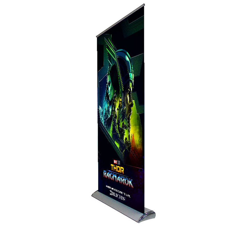 Tradeshow Exhibition Display Scrolling Information Banner Stand