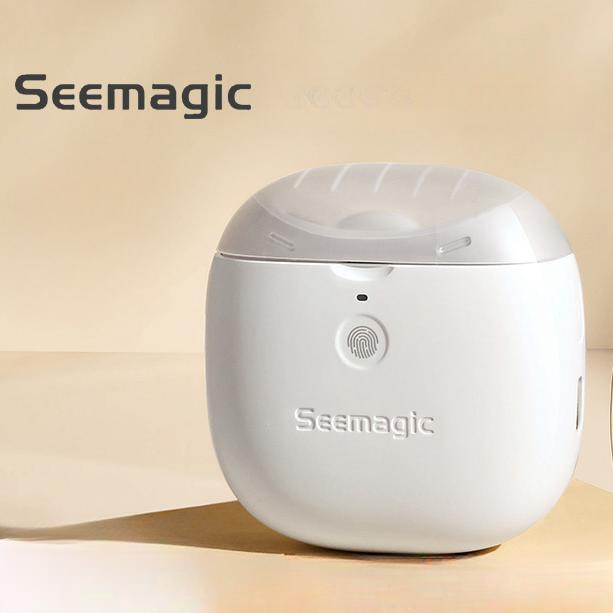 Seemagic Manufacturer 2 in 1 Cabinet Electric Nail Clippers Low Noise Baby Nail Files Nail Trimmer Cutting Polisher for Adult