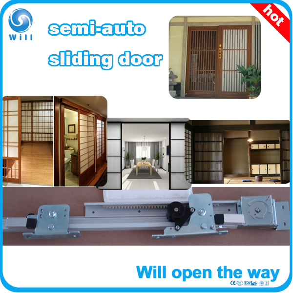 Double Open Semi Automatic Sliding Door Closer