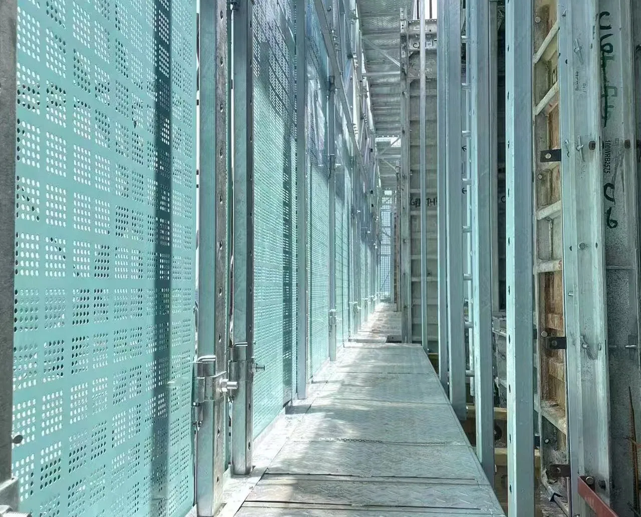 Steel Self Climbing Scaffolding Platform for Tall Building Construction