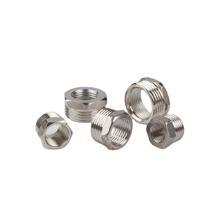 Factory Stainless Steel Pipe Reducer Pipe Fittings Plumber Materials Connector Fitting Reducing Bushing for Plumbing