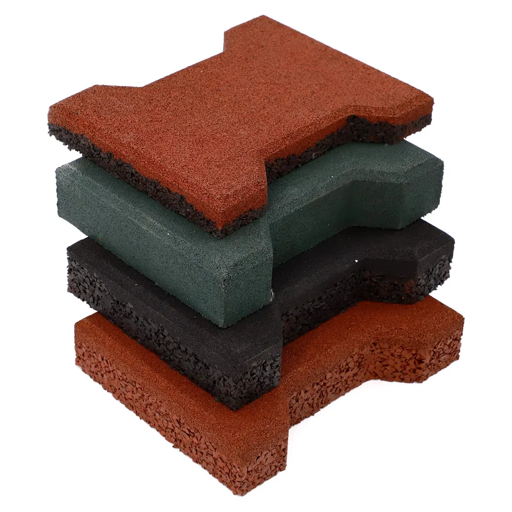 Dog Bone Gym Anti-Fatigue Plastic Sheet for Playground and Recreation Area