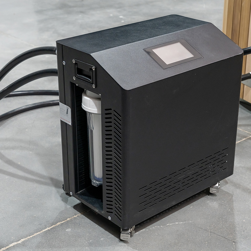 Портативная ледяная ванна с чиллером, деревянная