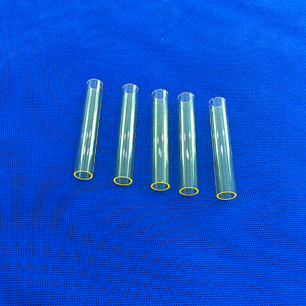 Hot-Sale Fused Silica Yellow Quartz Tube for Beauty Machine