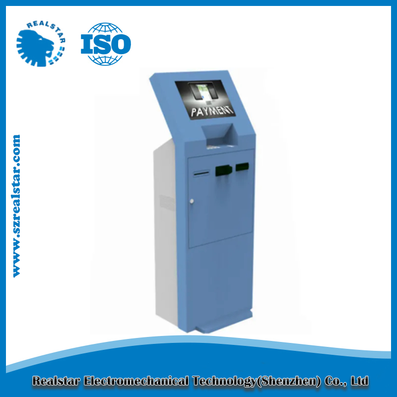 High Quality Smart Car Parking Payment Kiosk with Barcode Reader