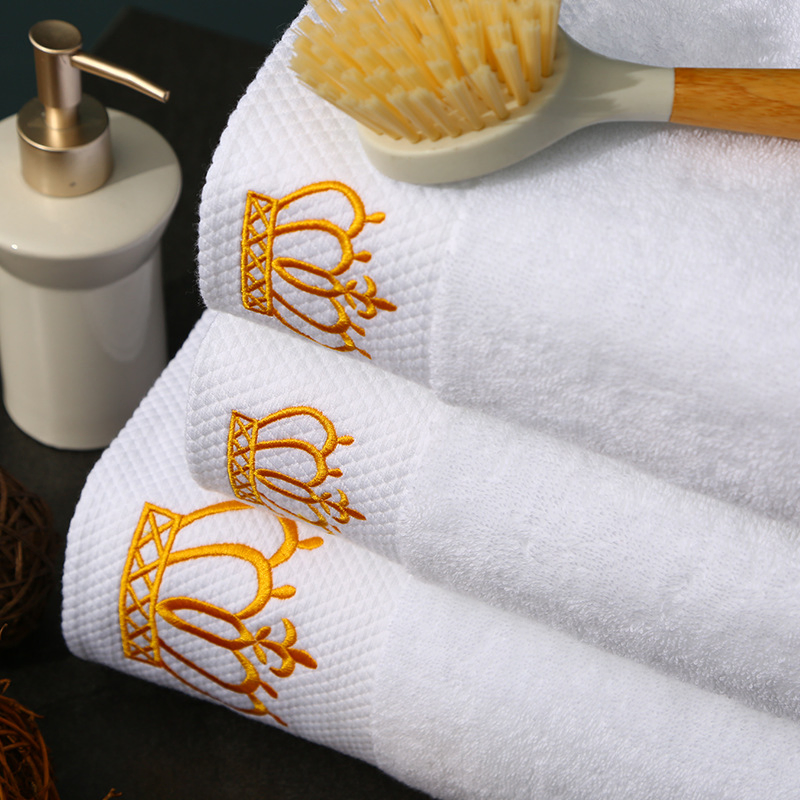 Hot Sales Gentle Touch 100% Cotton for Hotel Skin Users Face Towel