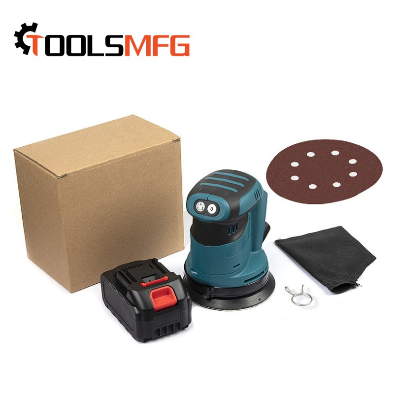 TOOLSMFG Power Tools Car Polishers and Buffers 125mm Dual Action Round Sanders