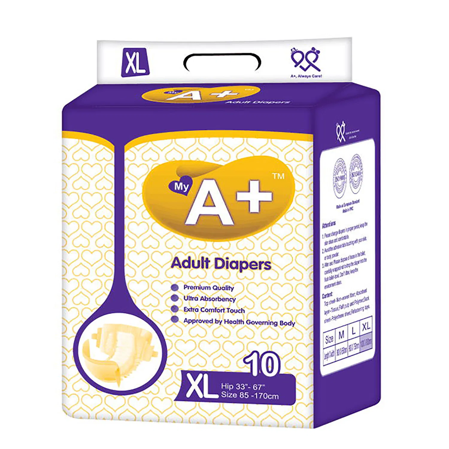 Wholesale Inconvenience Diaper for Adult Disposable Adult Diapers