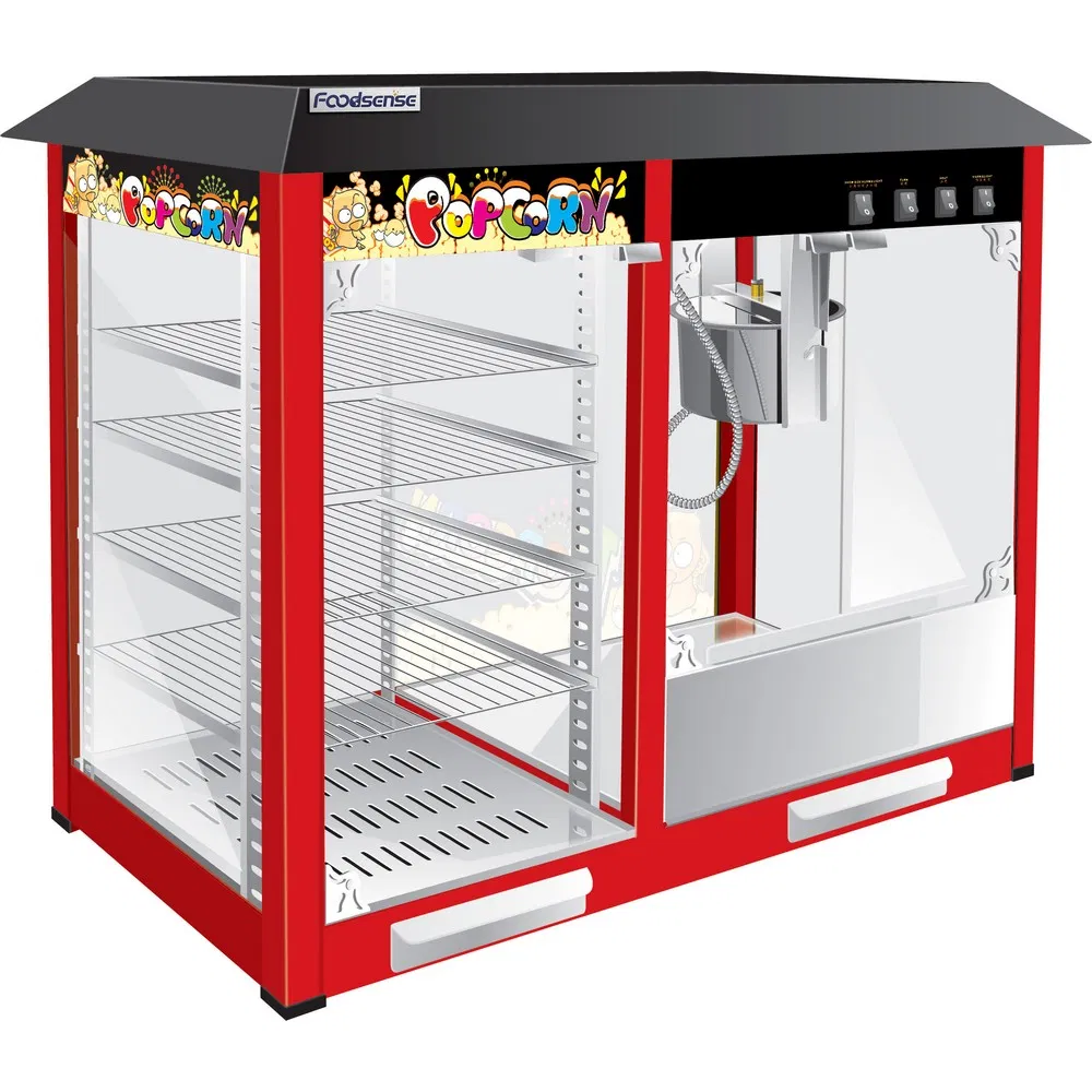 Big Commercial Popcorn Machine Automatic Industrial Caramel Flavored Electric Popcorn Machine