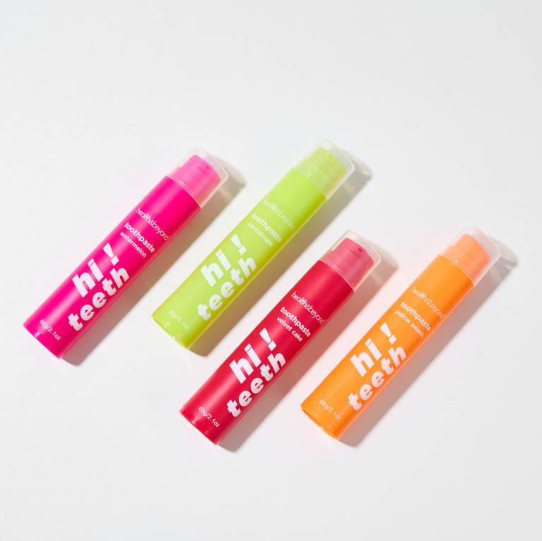 Private Label Natural Fruit Brightening Teeth 60g Watermelon Colorful Flavors Toothpaste Supplier