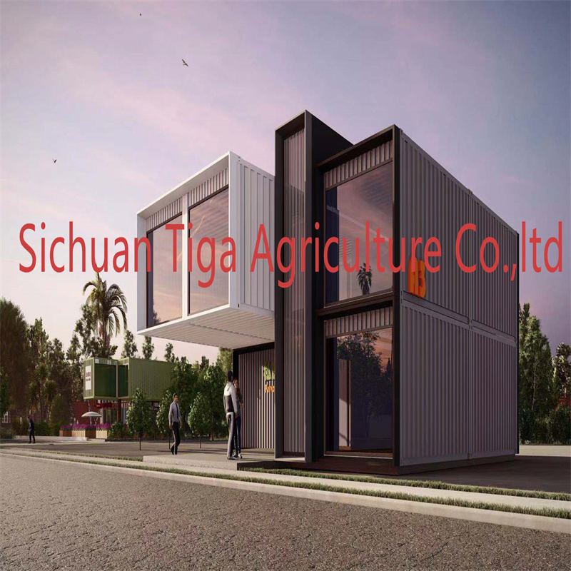 Prefab Custom Mobile Shipping Bar Coffee Shops Container Restaurant Commercial and Industrial Storage Container for Sale