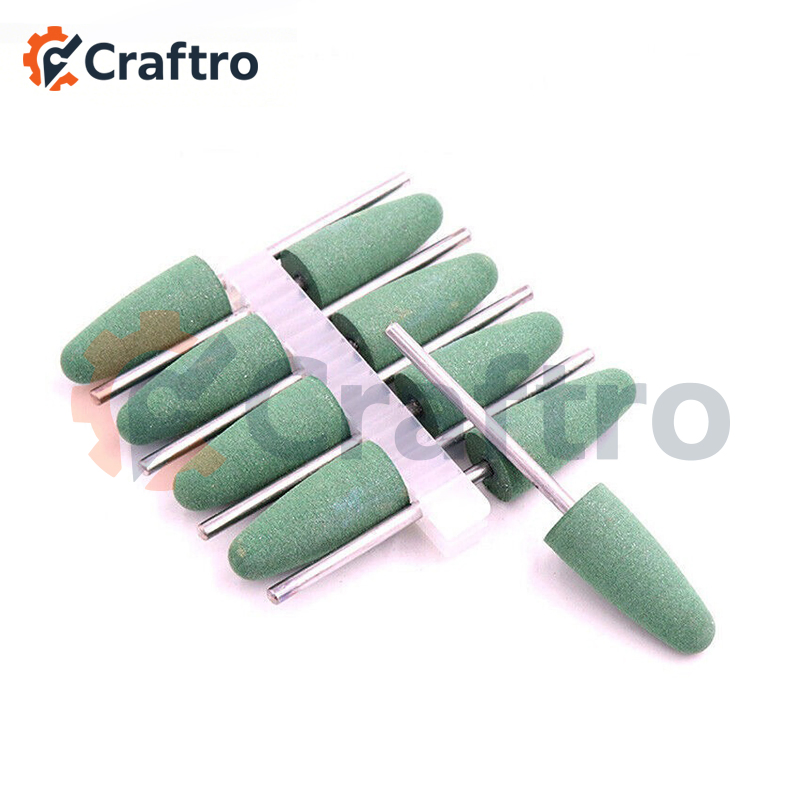 Nail Art Silicone Rubber Polisher Bits Compatible with Nail Drill Micromotor System