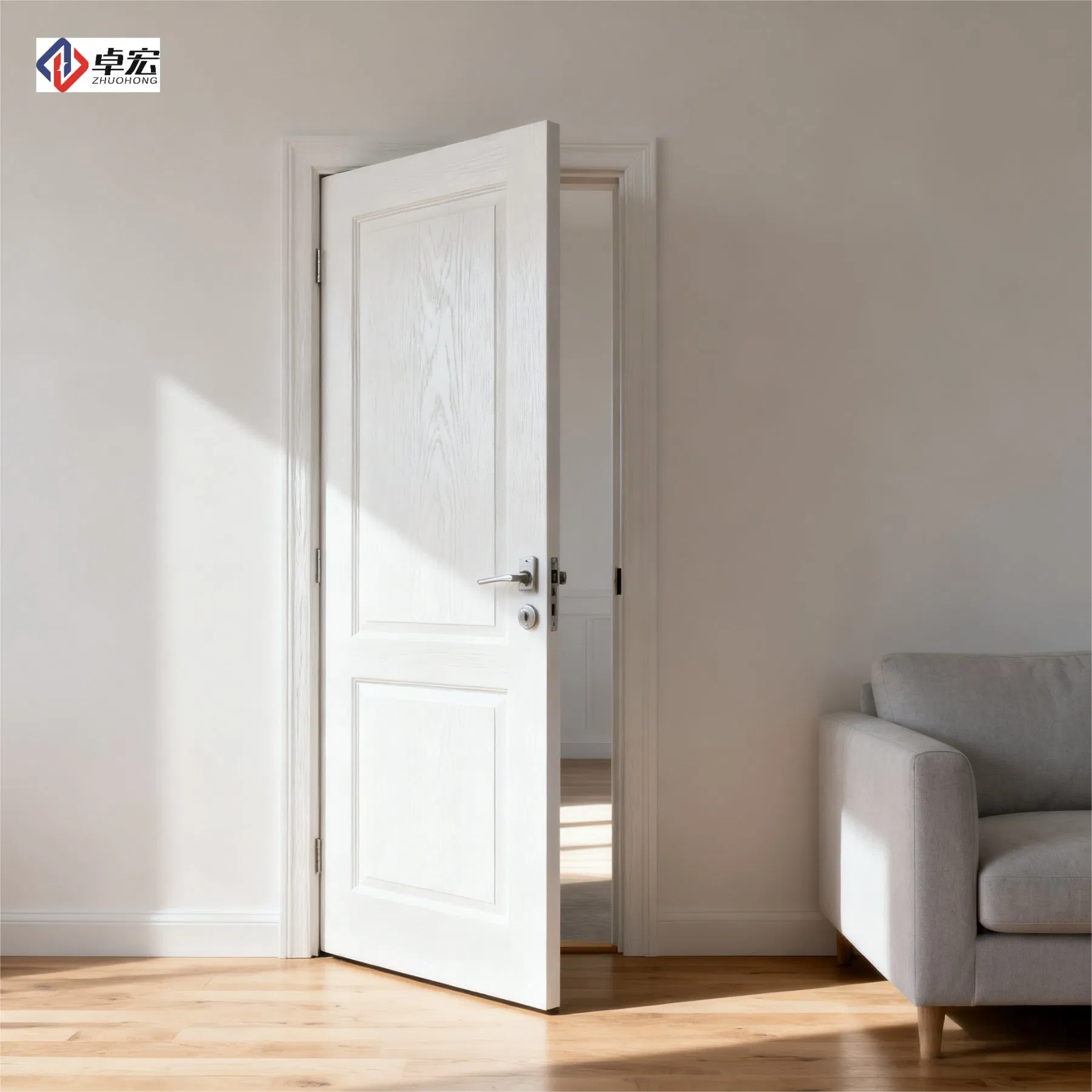 90-Min Fireproof Wooden Door for Hotels with Enhanced Soundproof Performance