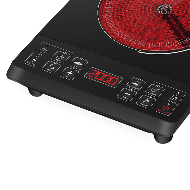 Microcrystalline Plate Induction Cooker Kitchen Stove Commercial Infrared Cooker
