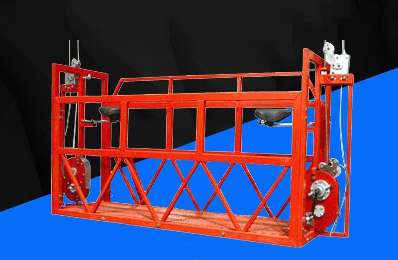 Electric Hanging Basket for High-Altitude Work in Exterior Wall Construction