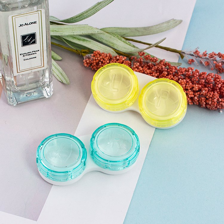 Colourful Wholesale Contact Lens Storage Box Fashion Custom Contact Lens Container