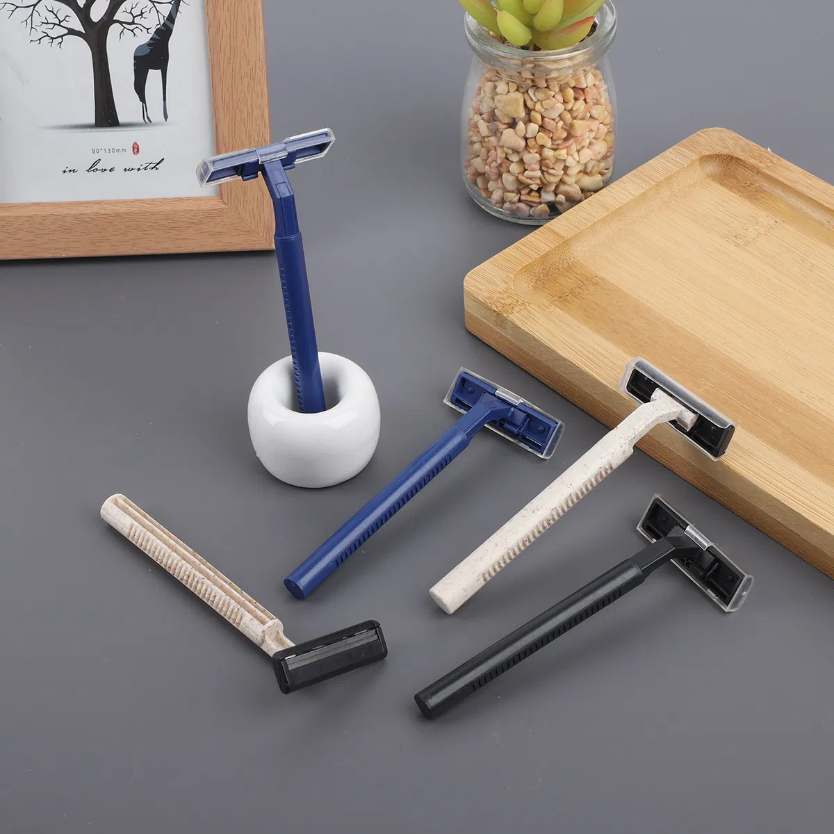 Disposable Double Blade Razor for Hotel