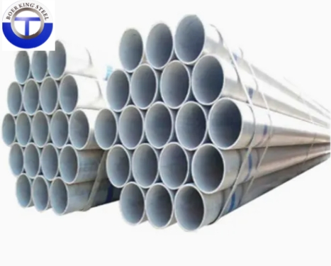 Hot Dipped A53 Pre-Galvanized Round Steel Ms Pipe