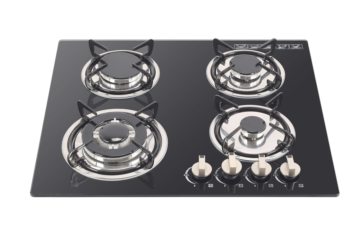 High-Efficiency Gas Stove with Adjustable Flame Control for Cooking