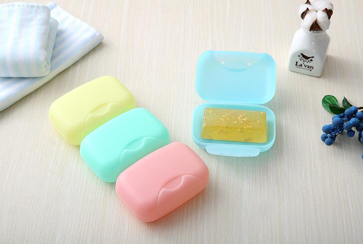 Portable Plastic Travel Soap Container Case Box Holder