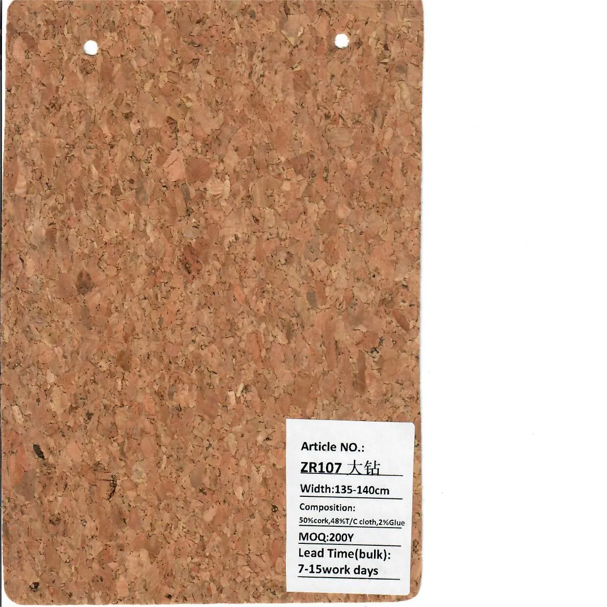 Customized Cork Tile Cork Compressed Sheet Flooring