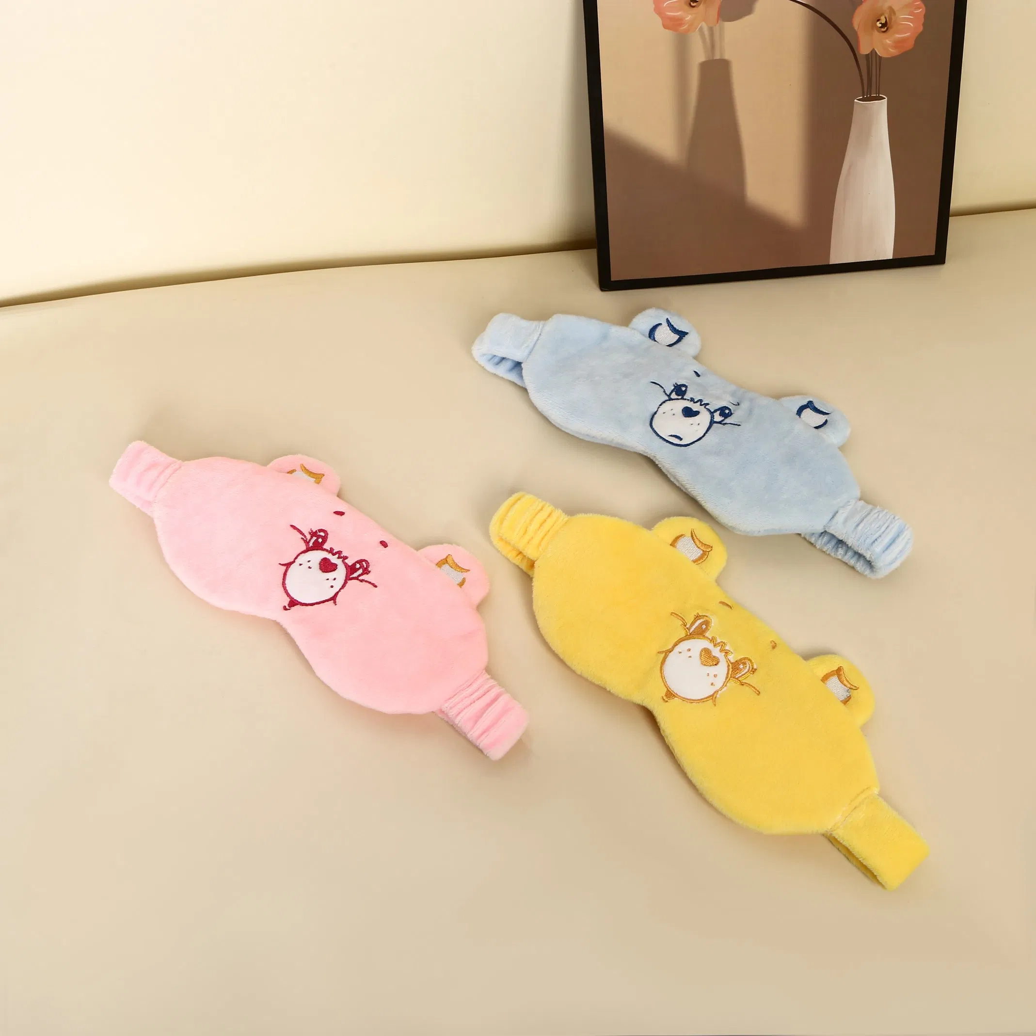 Custom Logo Double Sided Sleeping Shading Breathable Eye Mask