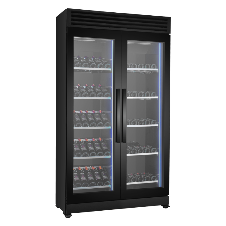 Wine Cooler LED Temperature Display Compressor Wine Refrigerator