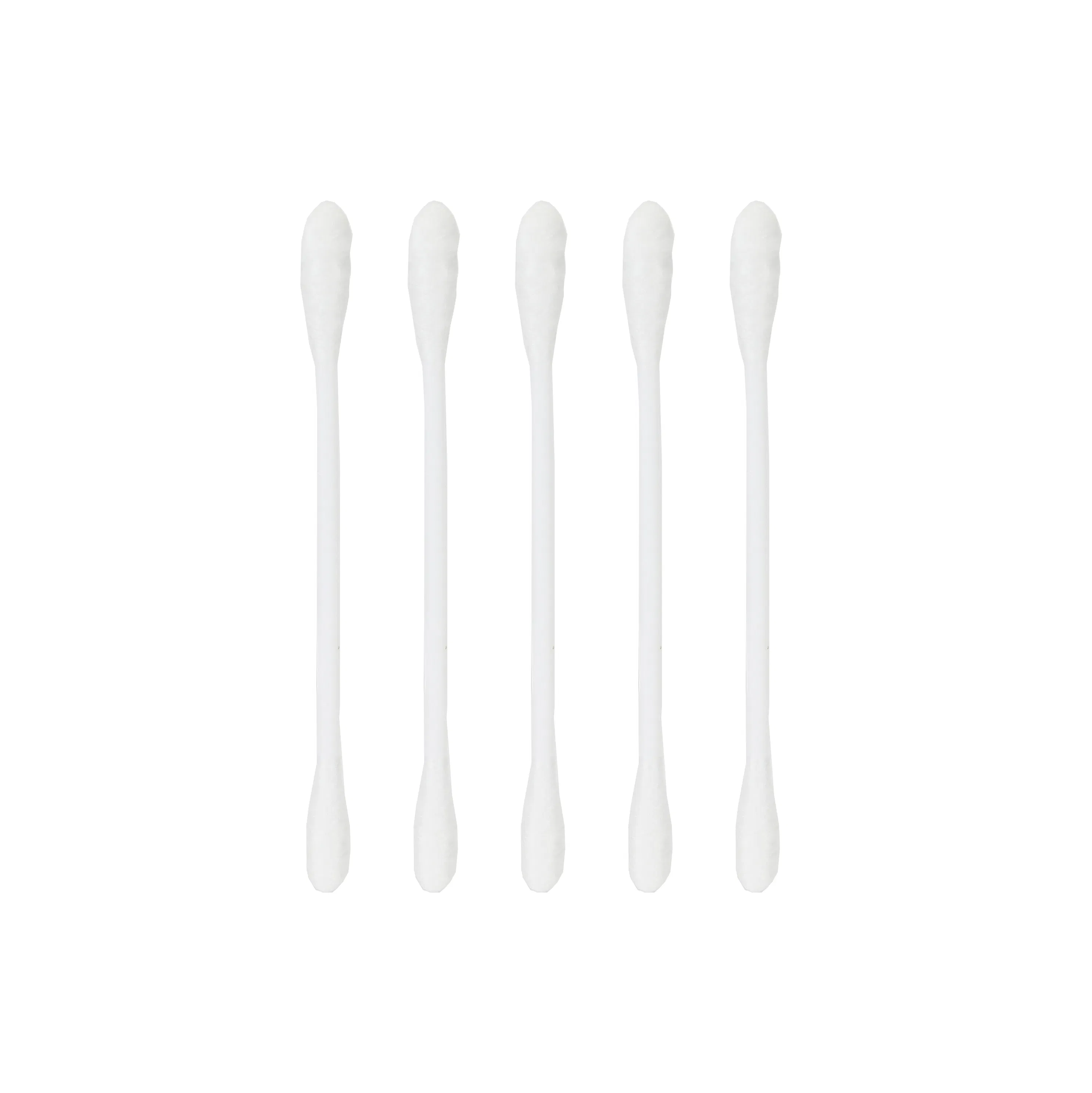100PCS Disposable L Cotton Swabs Sterilized Plastic Stick Cotton Buds for Healthcare Use
