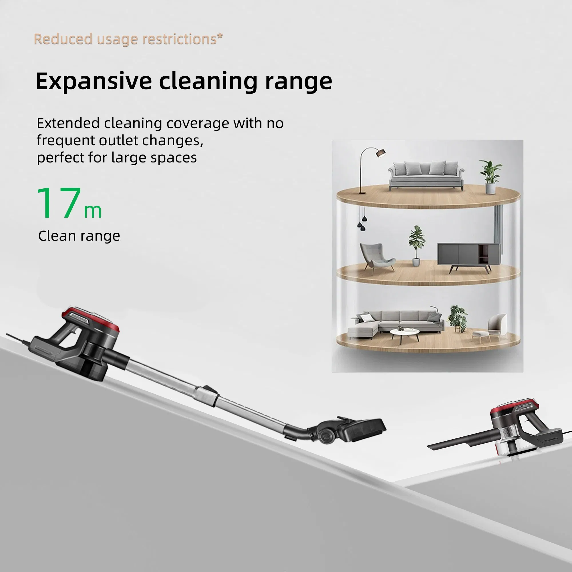 600W Hurrisuck PRO and Monstersuck Industrial Vacuum Cleaner