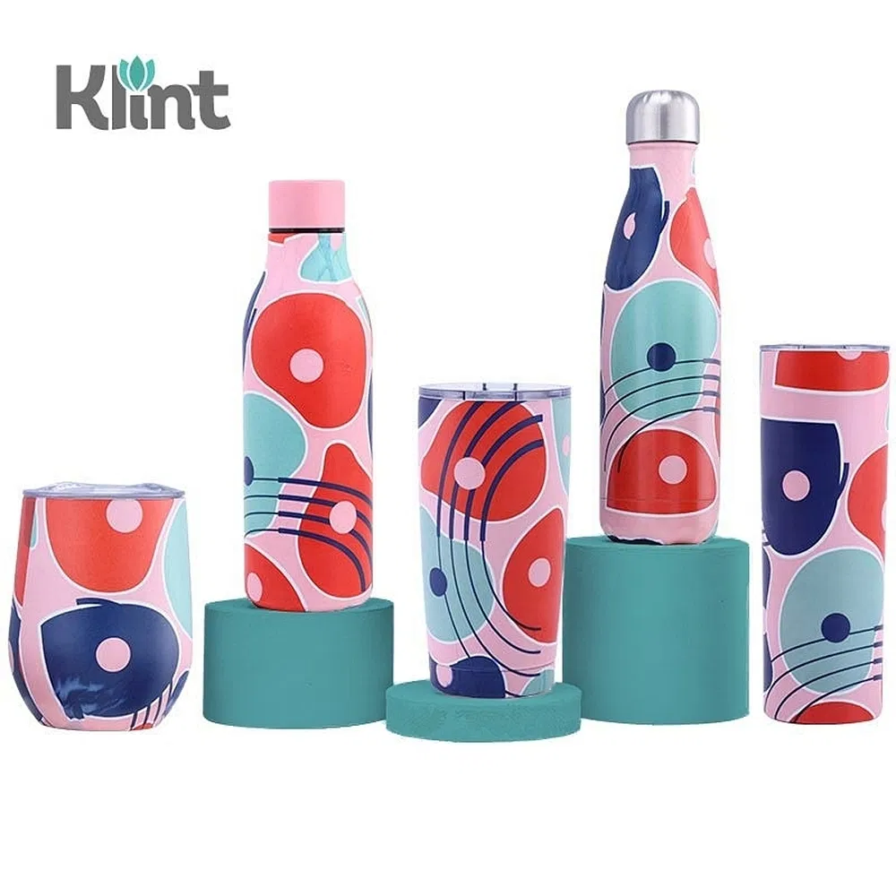 Вакуумная термокружка KS3202 из нержавеющей стали, 12 oz