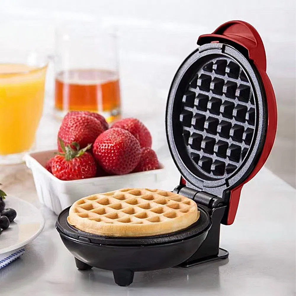 Household Nonstick Surface Easy-to-Clean Small-Sized Breakfast Waffle Maker