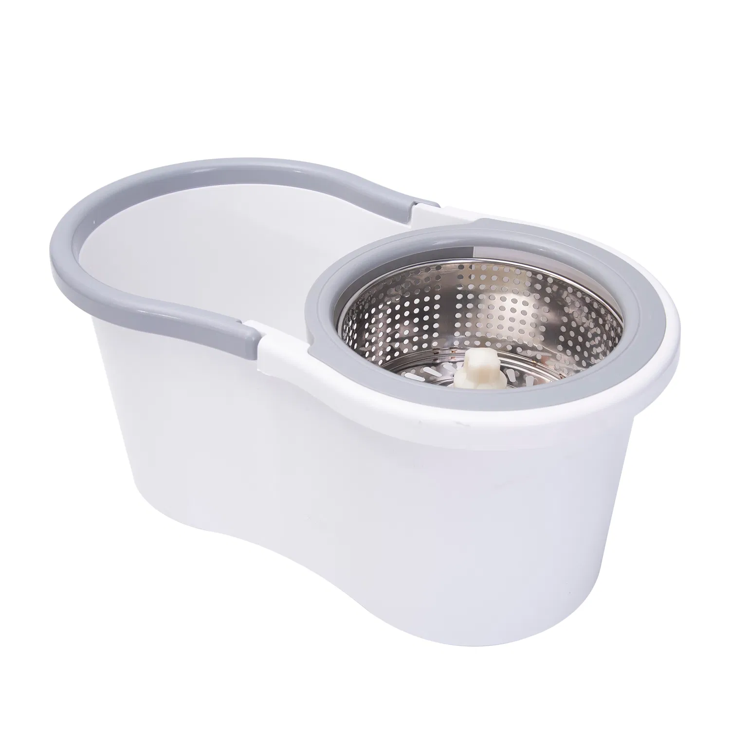 Ведро для отжима швабры с телескопической ручкой и насадками