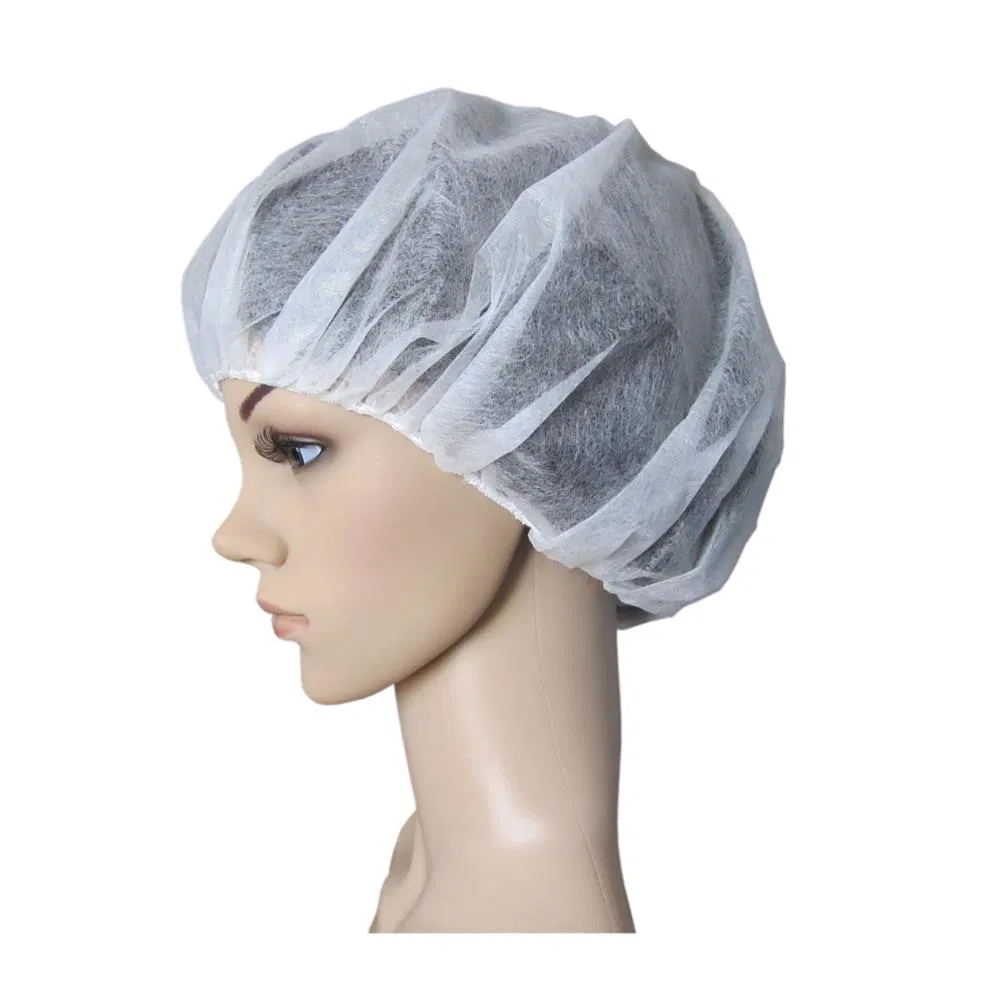 Factory Price Round Cap Disposable Bouffant Cap