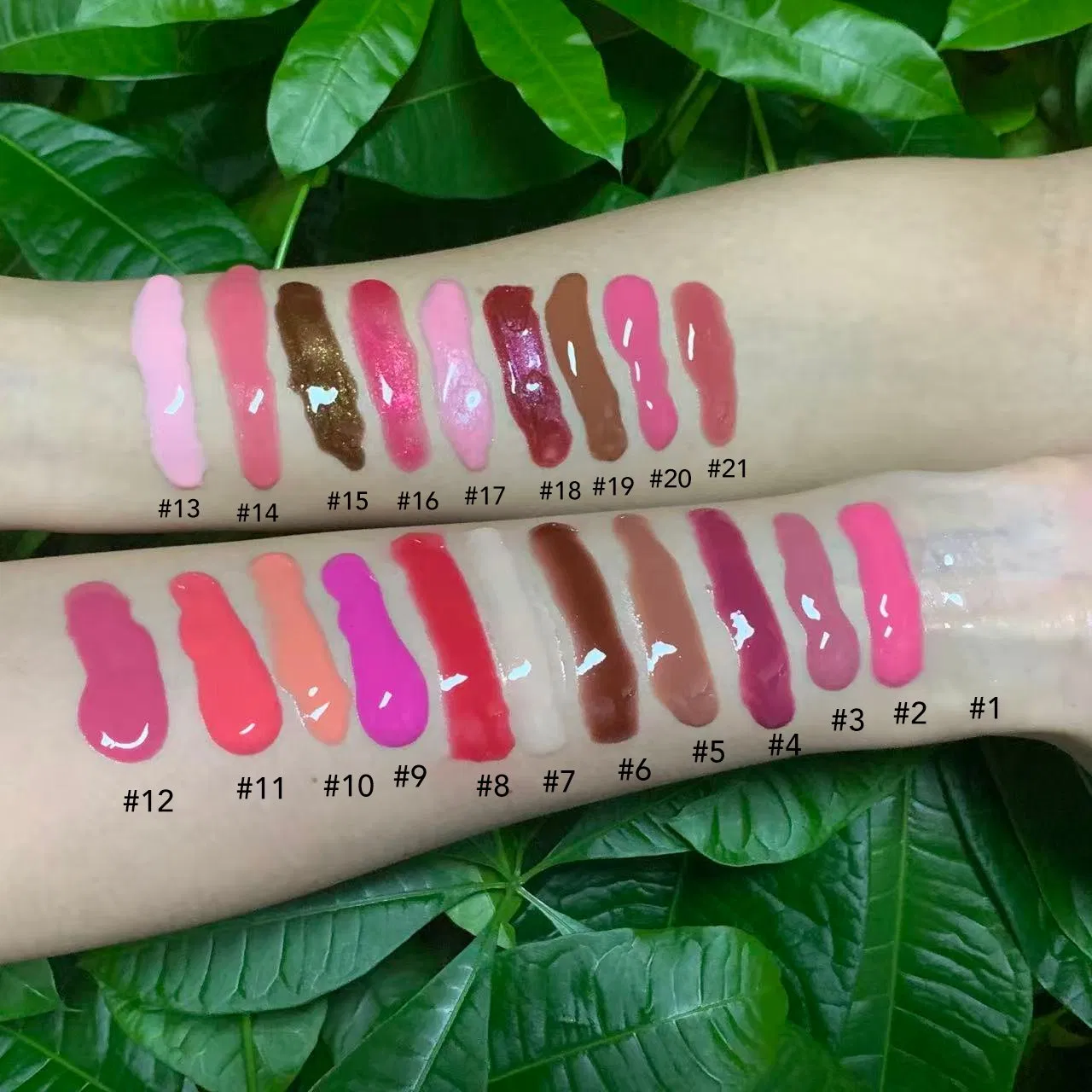 Веганский блеск для губ 21 цвет, OEM/ODM