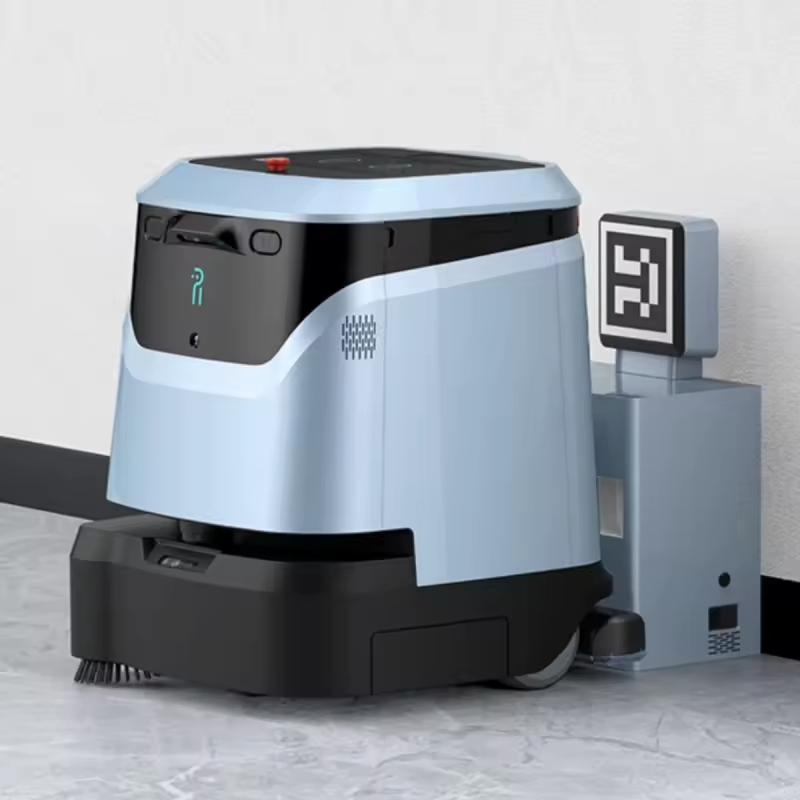 All-Scenario Commercial Cleaning Robot with Mopping, Sweeping, Dust Moping Functions
