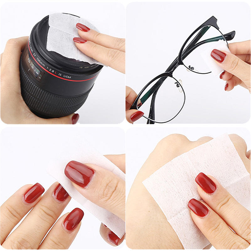 75% Alcohol Wipes Spunlace Cleaning Wet Wipes