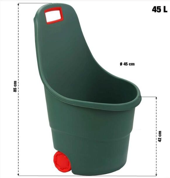 Garden Waste Trolley Garden Rolling Cart