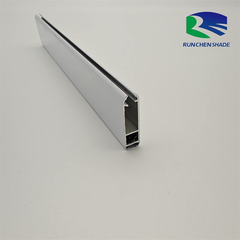 Powder Coating Overhead Rail Aluminum Curtain Track for Roller Blind Cassette