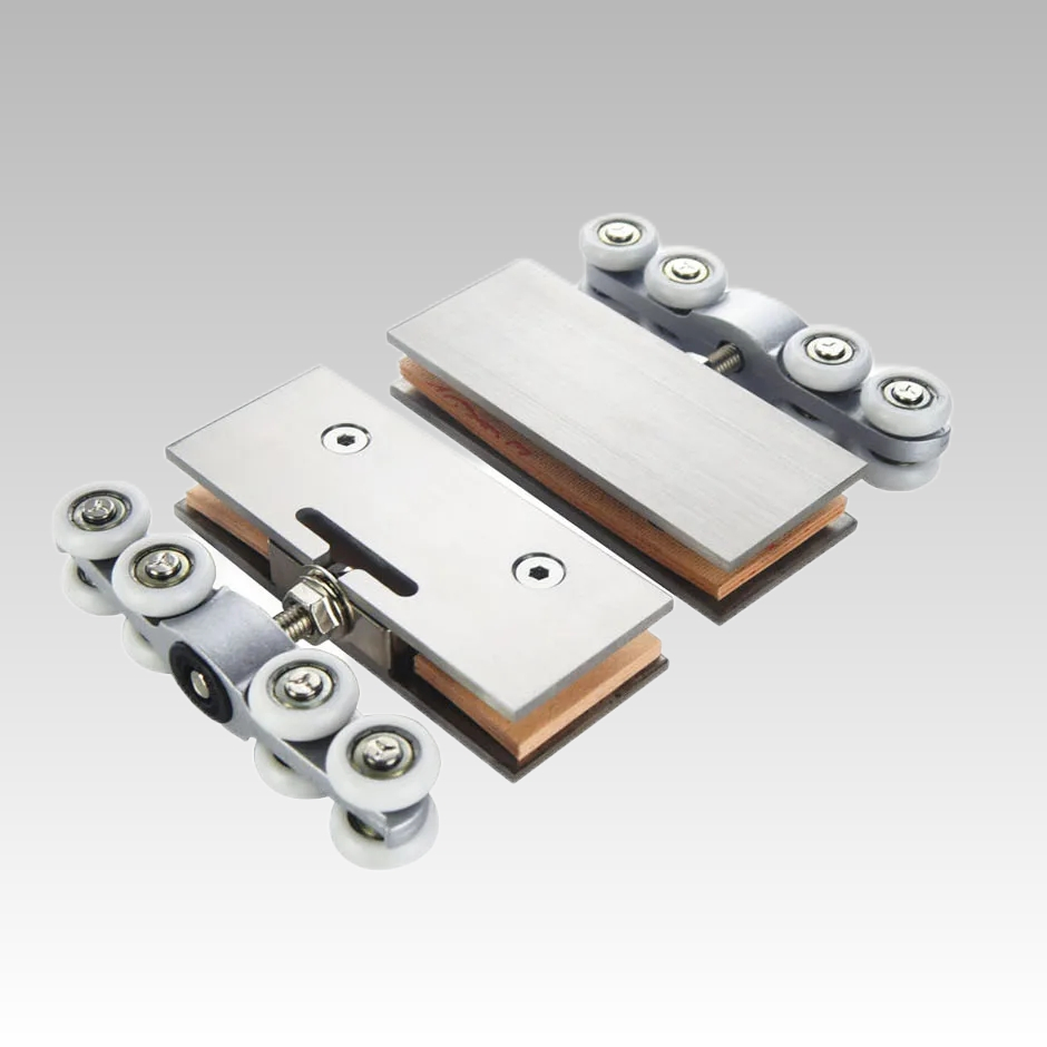 Sliding Door Hanging Wheel Glass Door Clamp Accessories