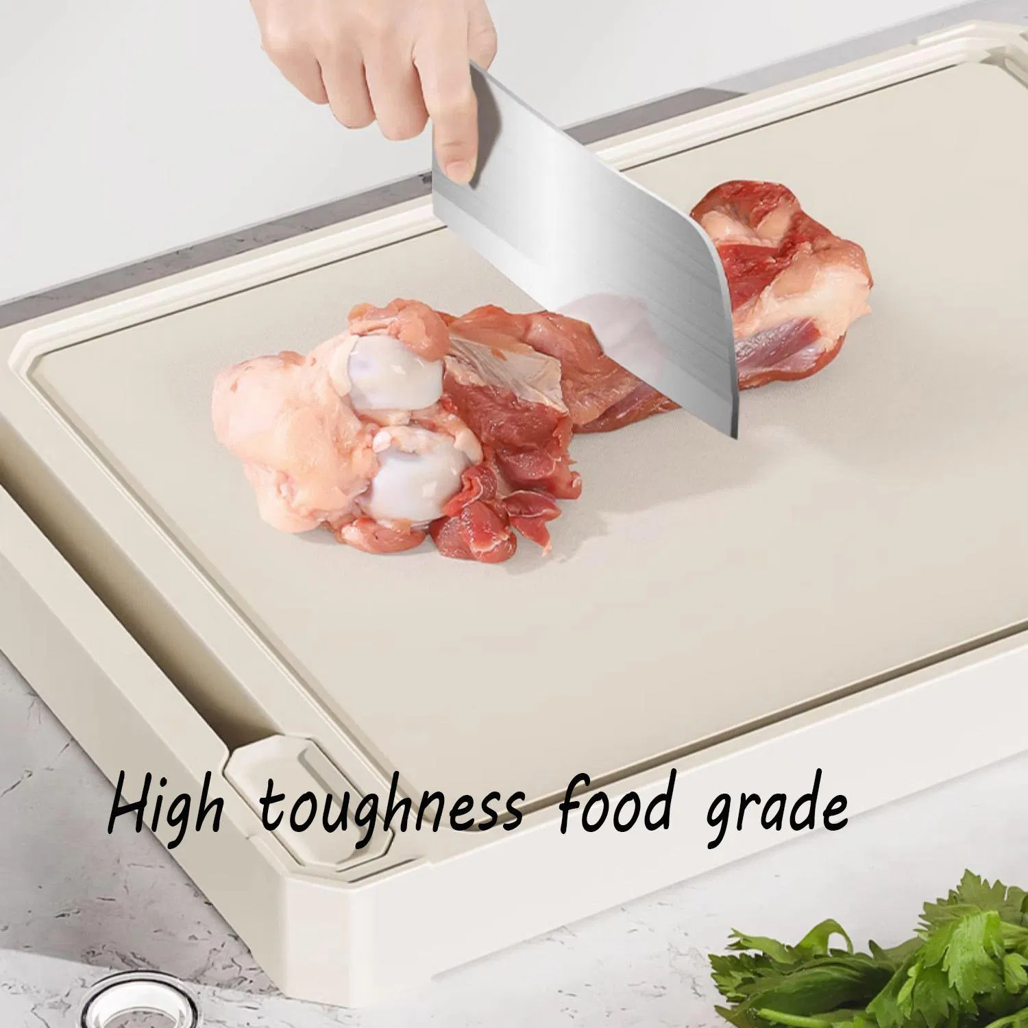 Двухсторонняя разделочная доска из нержавеющей стали